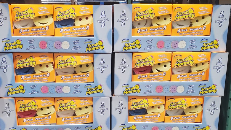 Scrub Mommy sponges at Costco