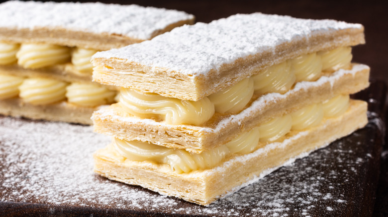 Mille foglie dessert