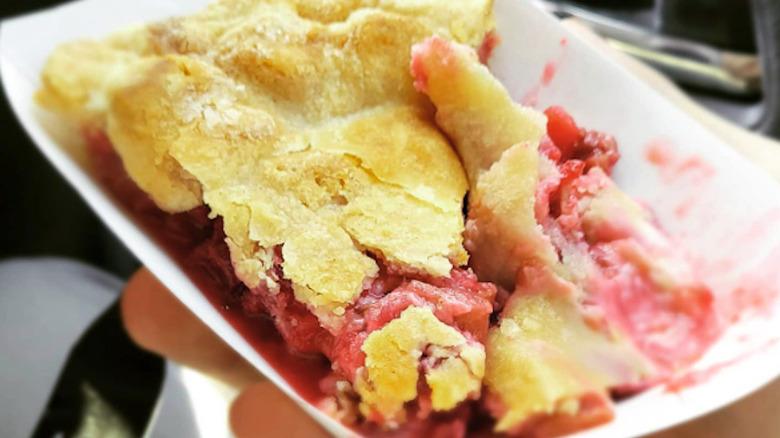 Raspberry rhubarb jalapeño