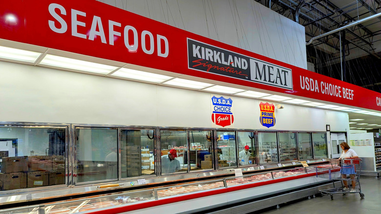 Costco's seafood section