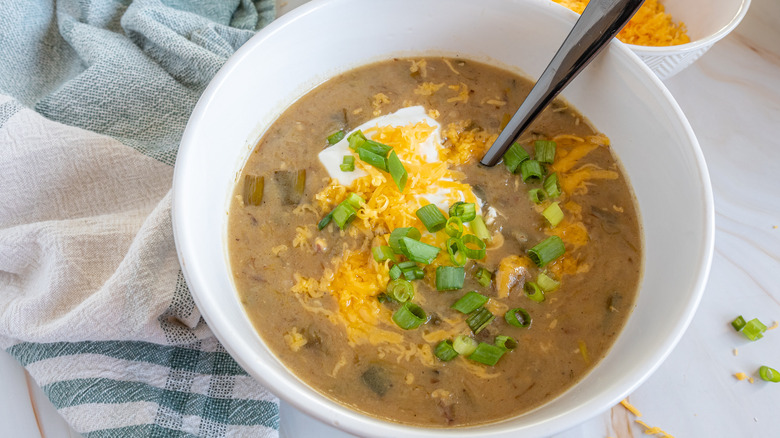 creamy potato leek soup