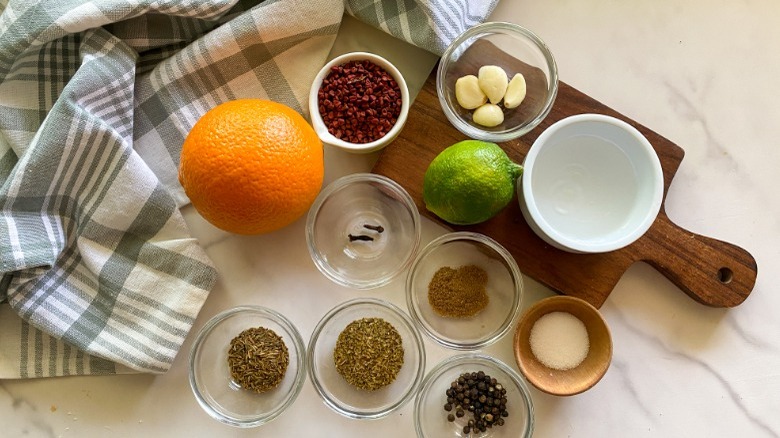 achiote ingredients