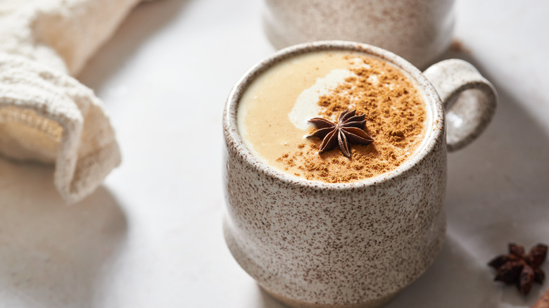 Oat milk chai latte