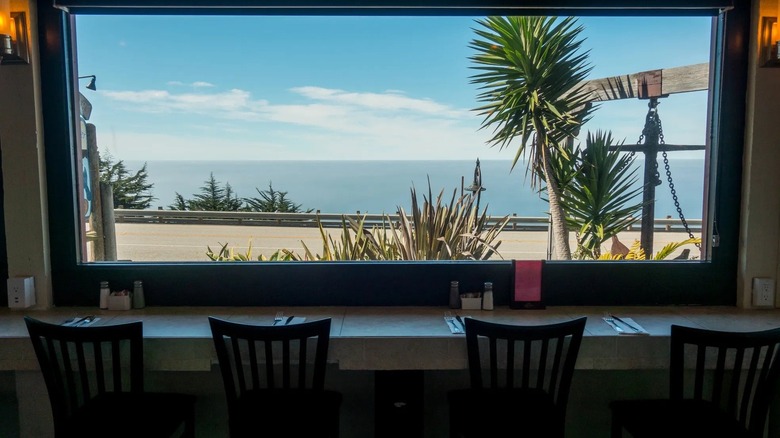 A view of the ocean