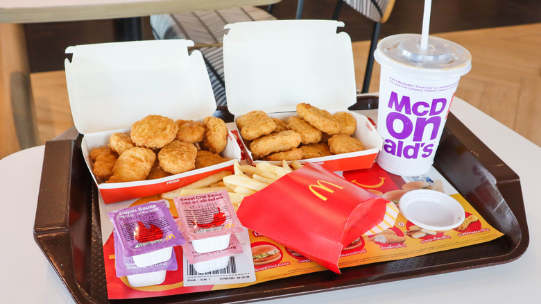 McDonald's Chicken McNuggets and Fries