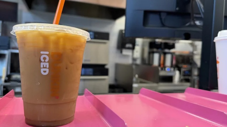 Dunkin' cold brew with brown sugar flavor swirl
