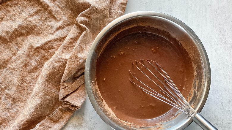 ice cream base chocolate