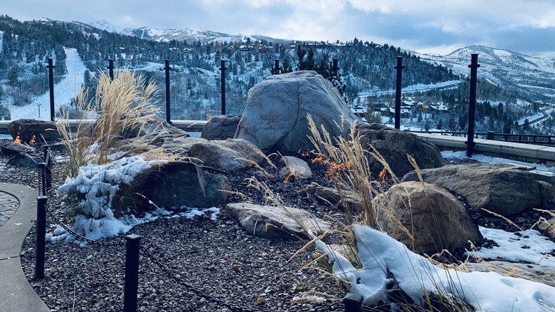 St Regis Deer Valley mountain bar Utah Park City