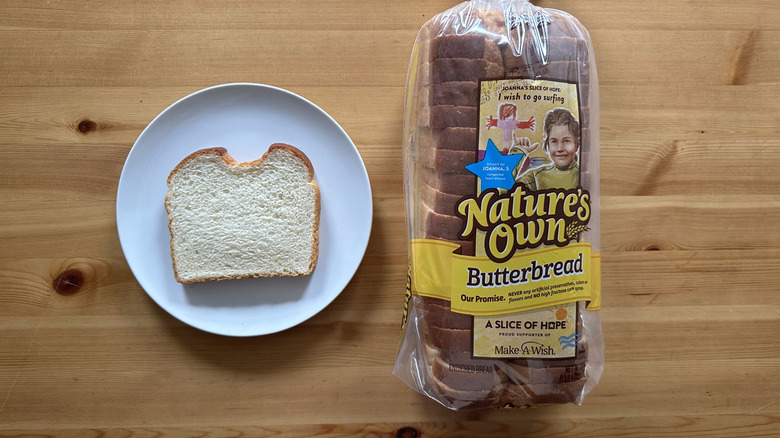 Nature's Own Butterbread on wooden table